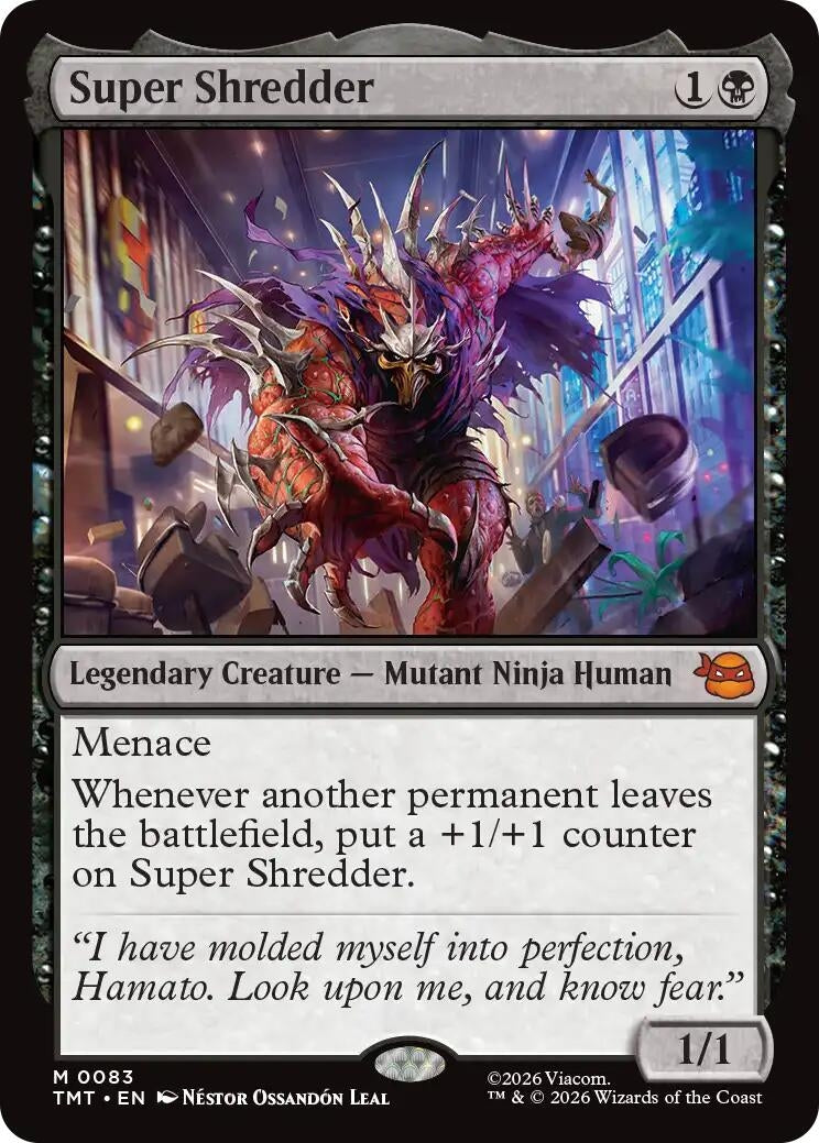 Image for Super Shredder (83) (TMT) - Magic: The Gathering
