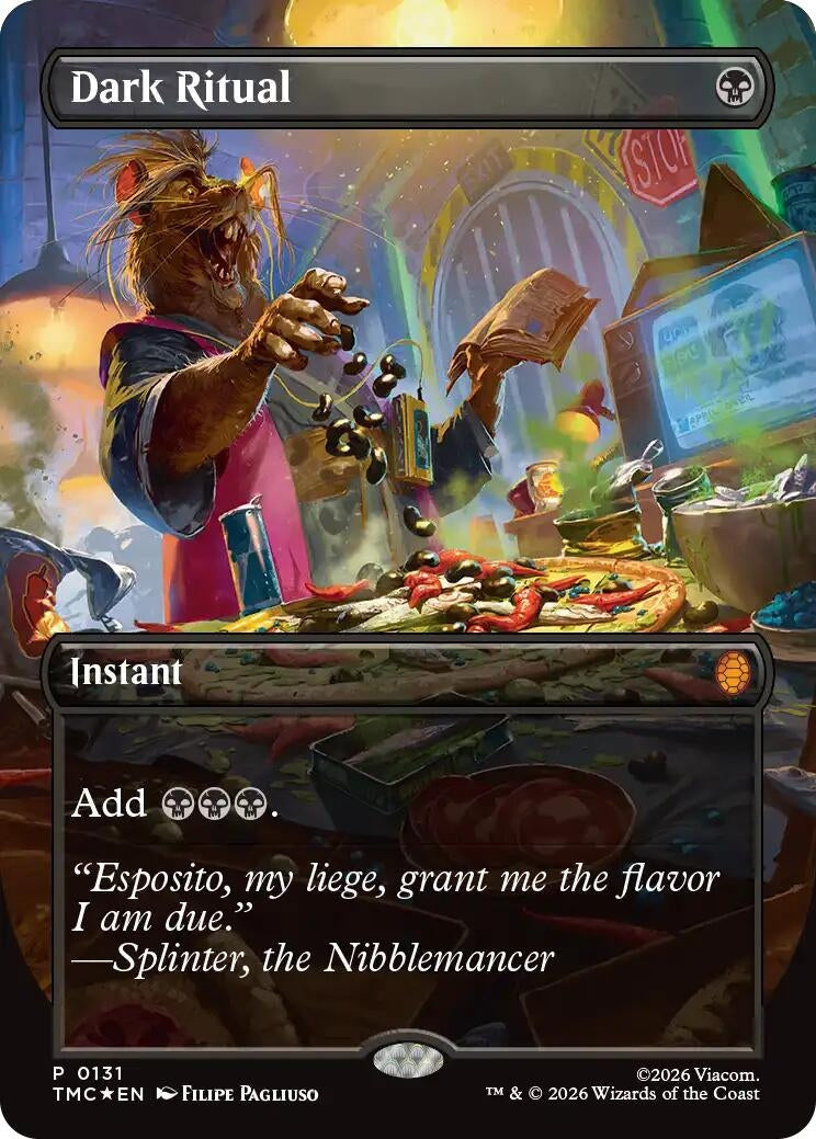 Image for Dark Ritual (Borderless) (131) (TMC) - Magic: The Gathering