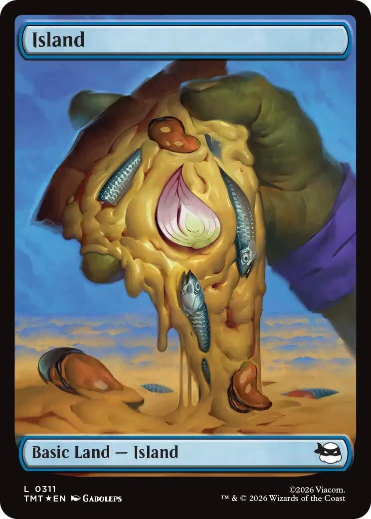 Image for Island (0311) (Surge Foil) (311) (TMT) - Magic: The Gathering