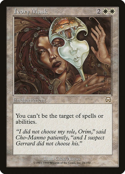 Ivory Mask (24) (MMQ)