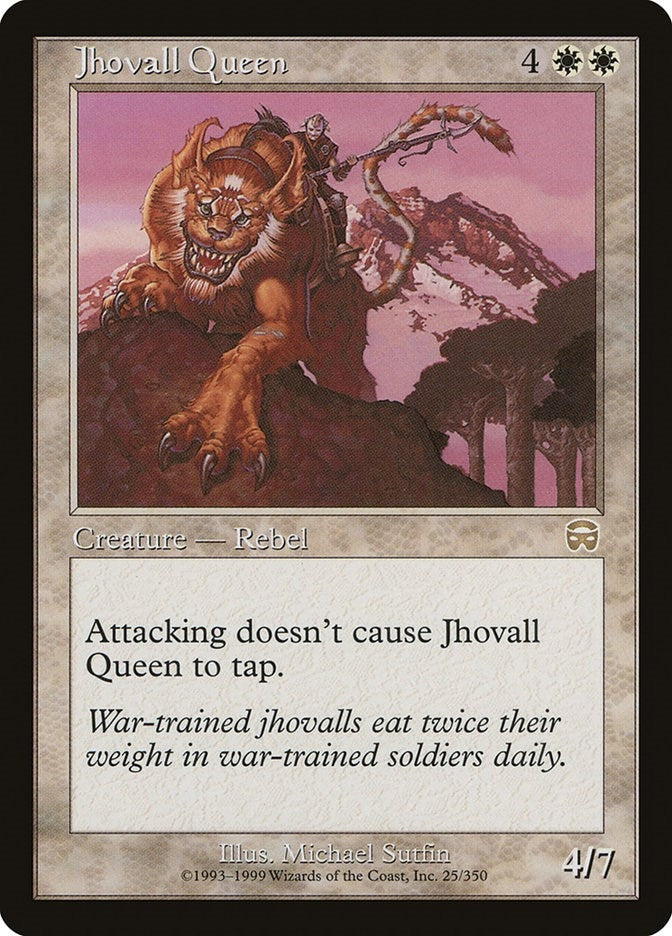 Image for Jhovall Queen (25) (MMQ) - Magic: The Gathering