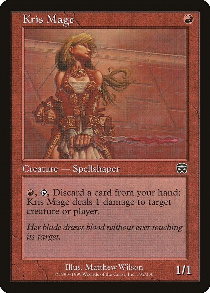 Image for Kris Mage (195) (MMQ) - Magic: The Gathering