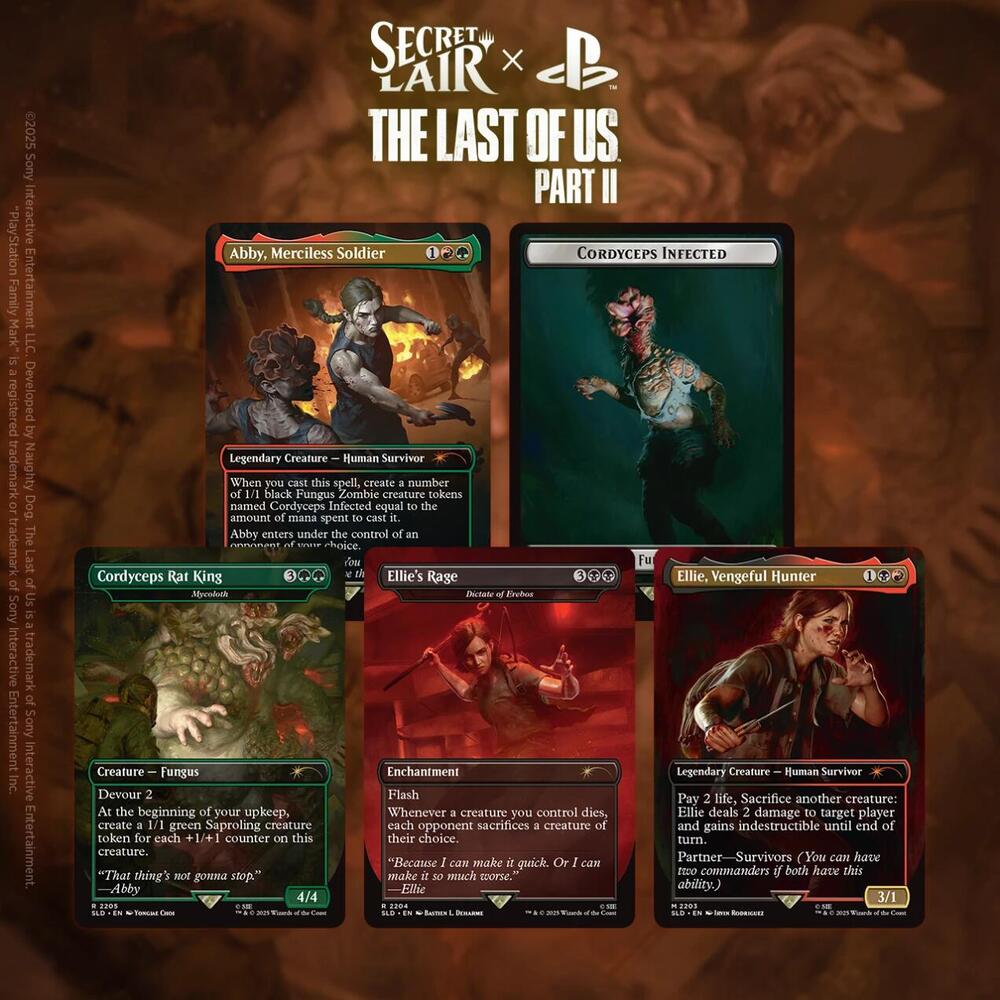 Secret Lair The Last of Us Part II