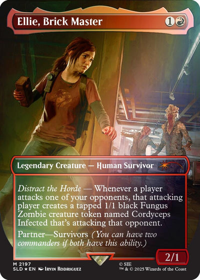 Ellie, Brick Master (Rainbow Foil) (2197) (SLD)