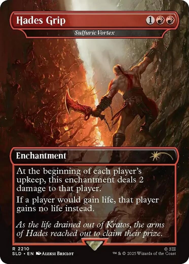 Image for Hades Grip - Sulfuric Vortex (2210) (SLD) - Magic: The Gathering