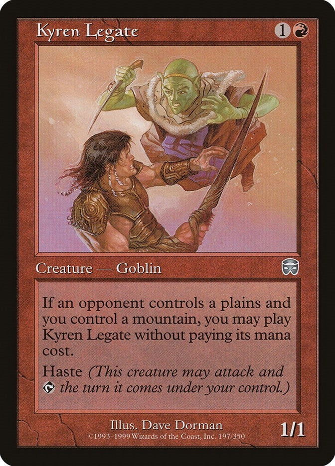 Image for Kyren Legate (197) (MMQ) - Magic: The Gathering