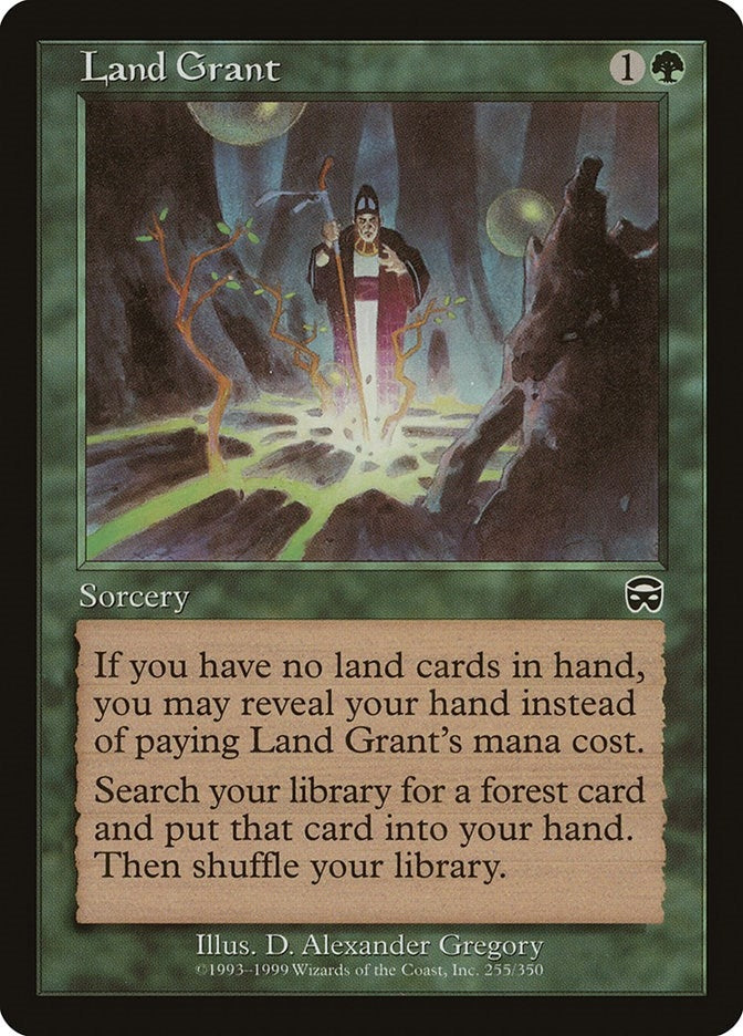 Image for Land Grant (255) (MMQ) - Magic: The Gathering