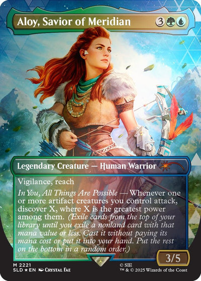 Aloy, Savior of Meridian (Rainbow Foil) (2221) (SLD)