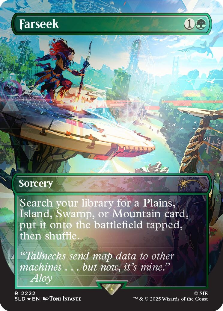 Image for Farseek (2222) (Rainbow Foil) (2222) (SLD) - Magic: The Gathering