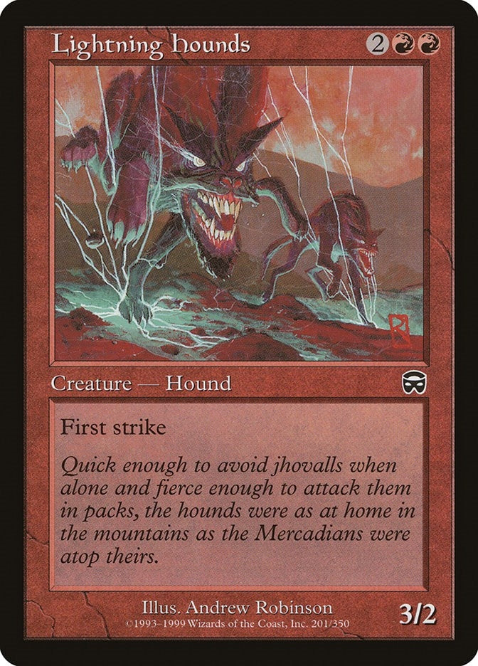 Image for Lightning Hounds (201) (MMQ) - Magic: The Gathering