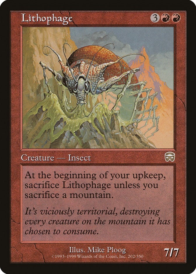 Image for Lithophage (202) (MMQ) - Magic: The Gathering