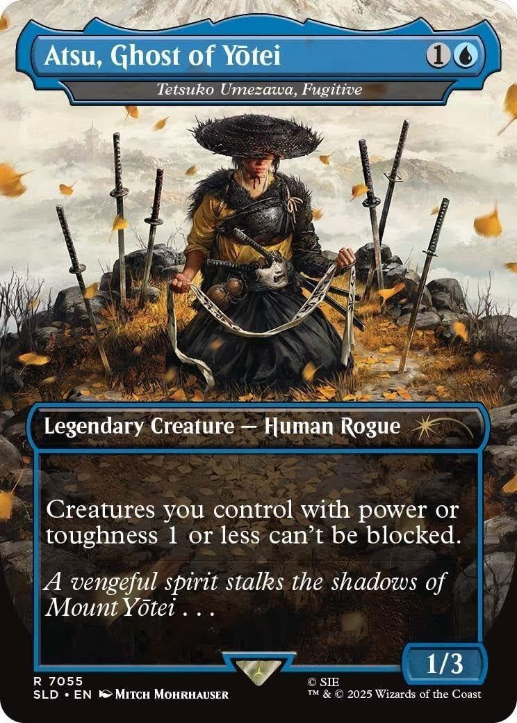 Image for Atsu, Ghost of Yotei - Tetsuko Umezawa, Fugitive (7055) (SLD) - Magic: The Gathering