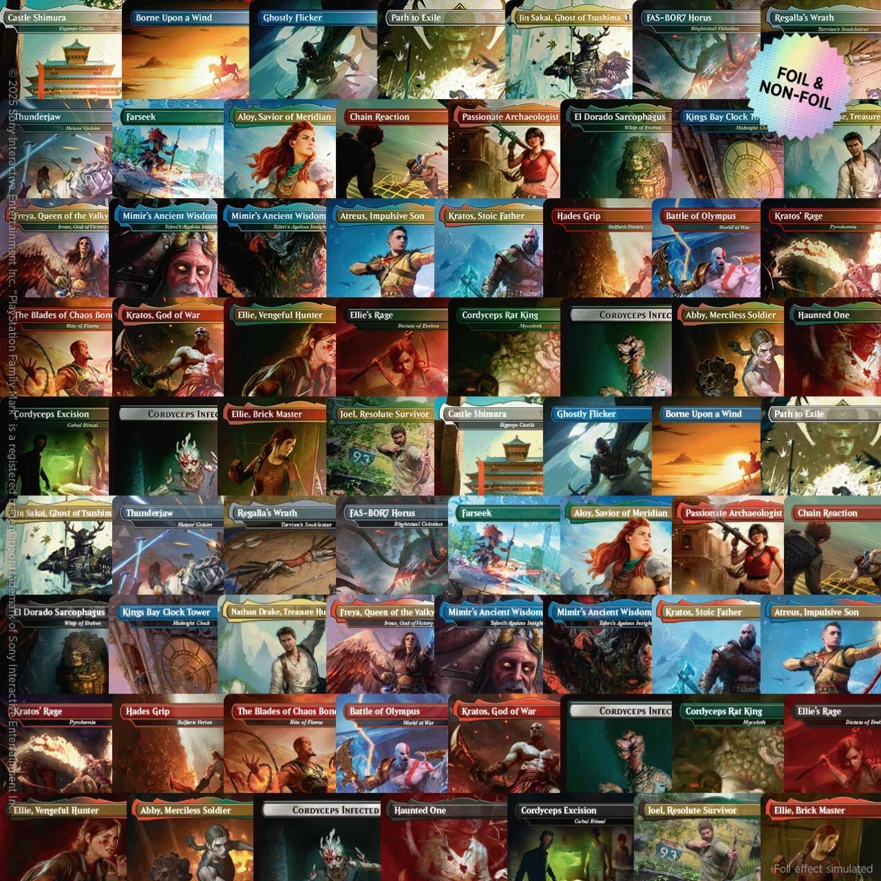 Image for Secret Lair x Playstation Superdrop: Platinum Trophy Bundle - Magic: The Gathering