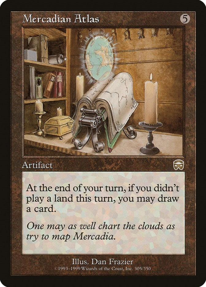 Image for Mercadian Atlas (305) (MMQ) - Magic: The Gathering
