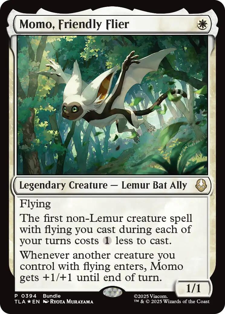 Image for Momo, Friendly Flier (394) (UMP) - Magic: The Gathering