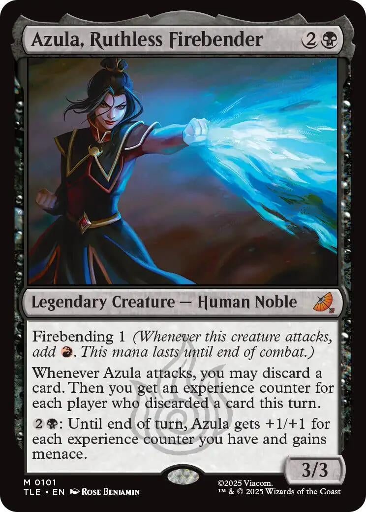 Image for Azula, Ruthless Firebender (101) (TLE) - Magic: The Gathering