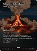 Image for Volcano of Roku's Island - Valakut, the Molten Pinnacle (Borderless) (61) (TLE) - Magic: The Gathering