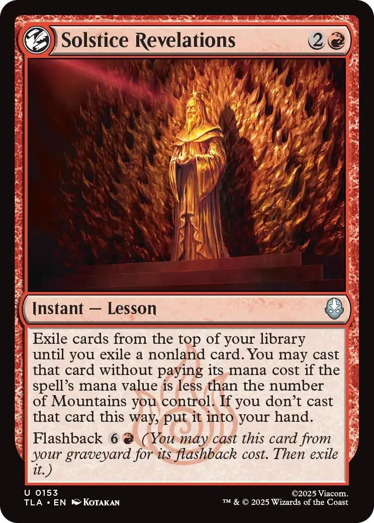 Image for Solstice Revelations (153) (TLA) - Magic: The Gathering