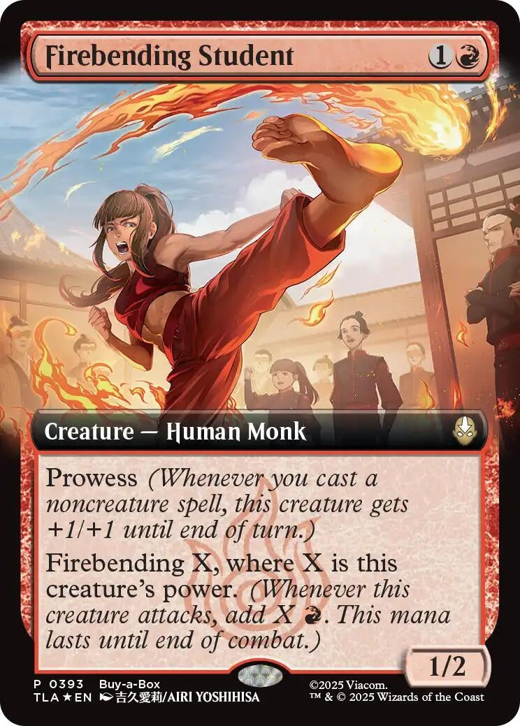 Firebending Student (Extended Art) (393) (BABP)