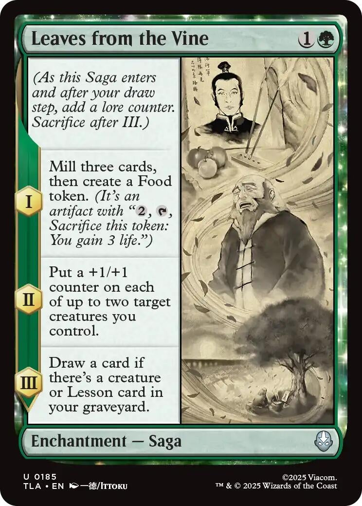 Image for Leaves from the Vine (185) (TLA) - Magic: The Gathering