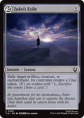 Image for Zuko's Exile (3) (TLA) - Magic: The Gathering