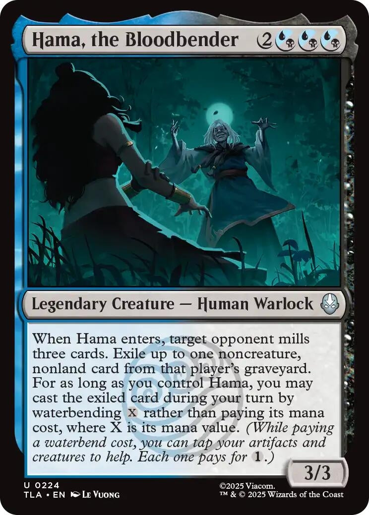Image for Hama, the Bloodbender (224) (TLA) - Magic: The Gathering