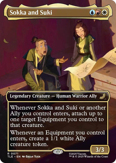 Sokka and Suki (Borderless) (71) (TLE)