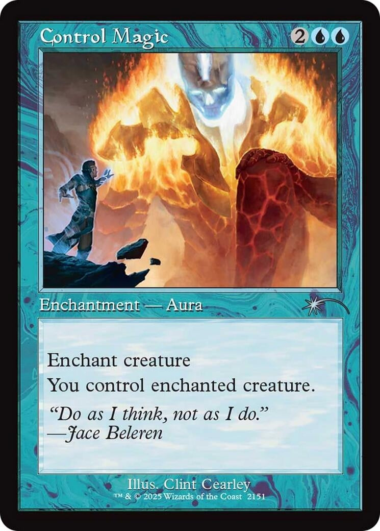 Image for Control Magic (Retro Frame) (2151) (SLD) - Magic: The Gathering