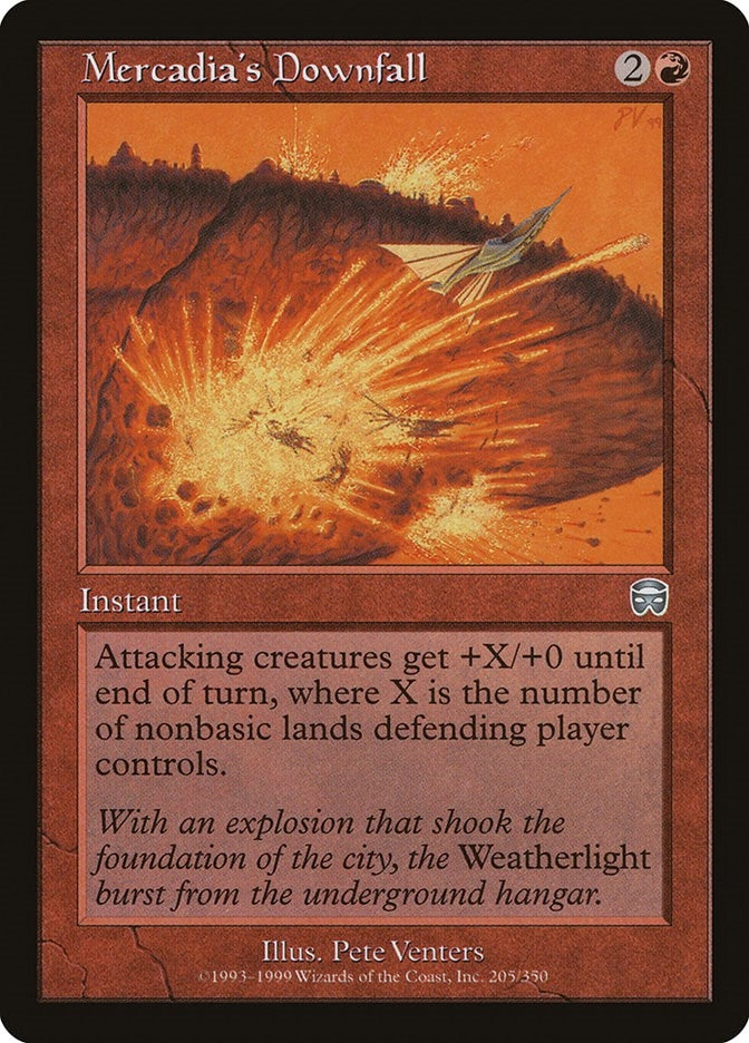 Image for Mercadia's Downfall (205) (MMQ) - Magic: The Gathering