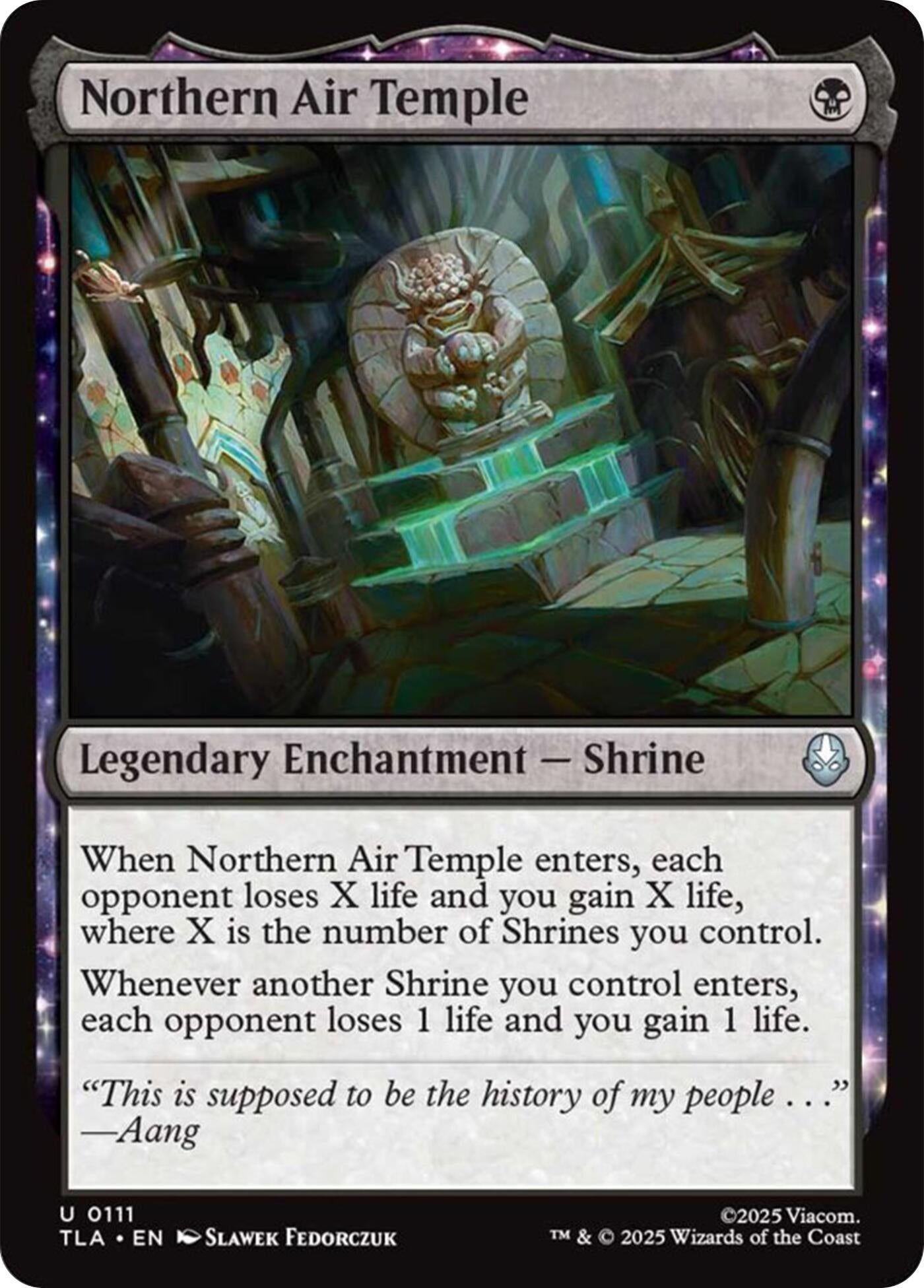 Image for Northern Air Temple (111) (TLA) - Magic: The Gathering