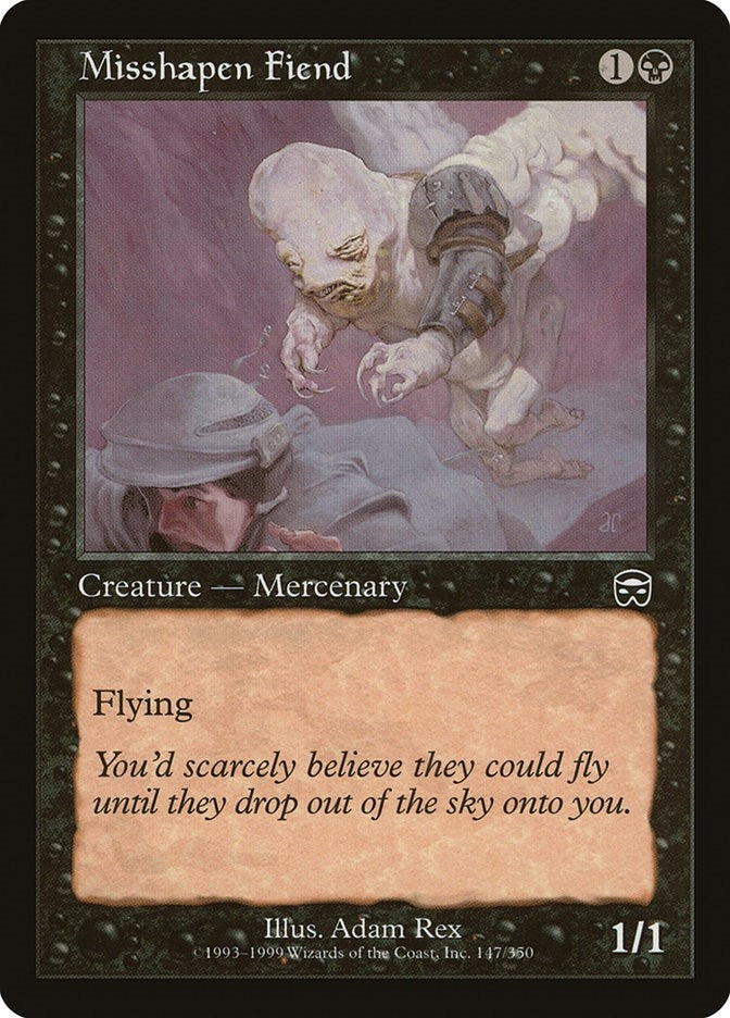 Image for Misshapen Fiend (147) (MMQ) - Magic: The Gathering