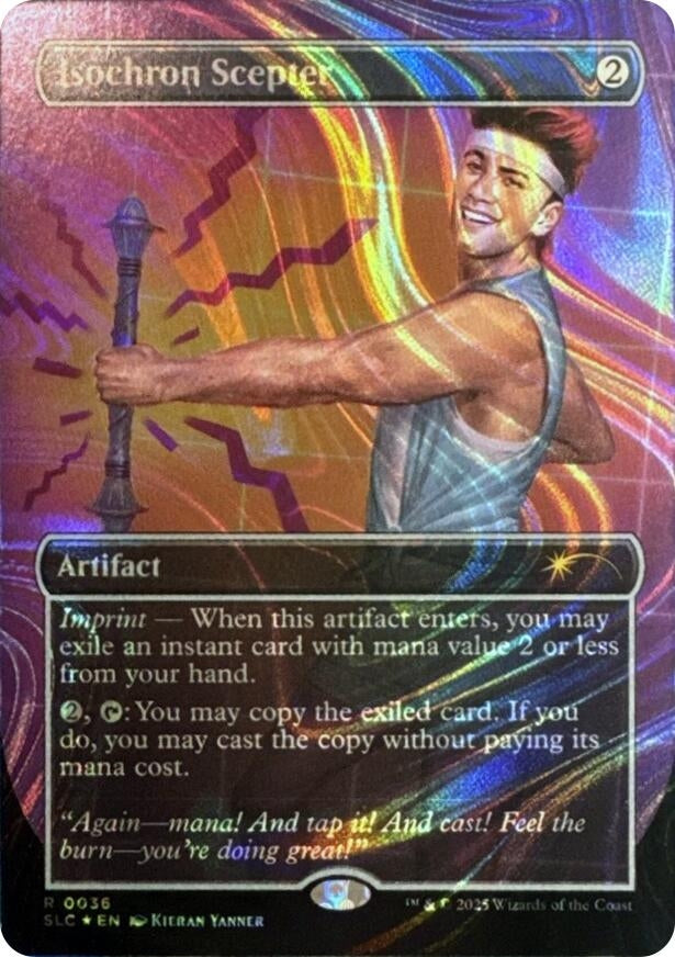 Image for Isochron Scepter (Halo Foil) (36) (SLC) - Magic: The Gathering