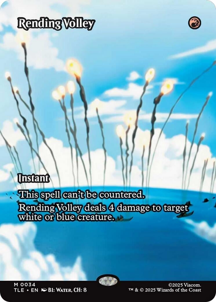 Image for Rending Volley (Borderless) (34) (TLE) - Magic: The Gathering