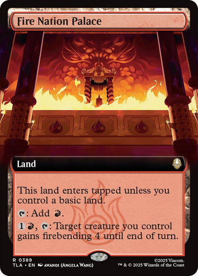 Fire Nation Palace (Extended Art) (389) (TLA)