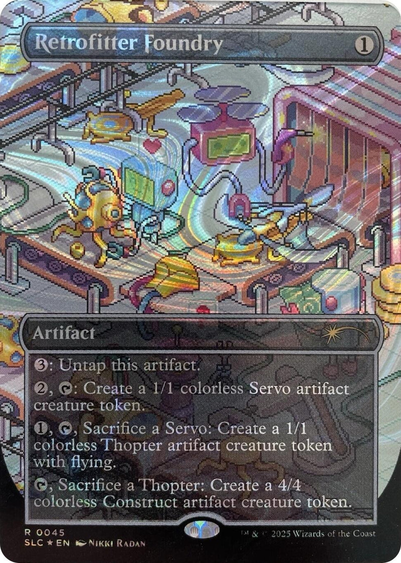 Image for Retrofitter Foundry (Halo Foil) (45) (SLC) - Magic: The Gathering