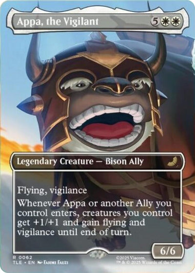 Appa, the Vigilant (Borderless) (62) (TLE)