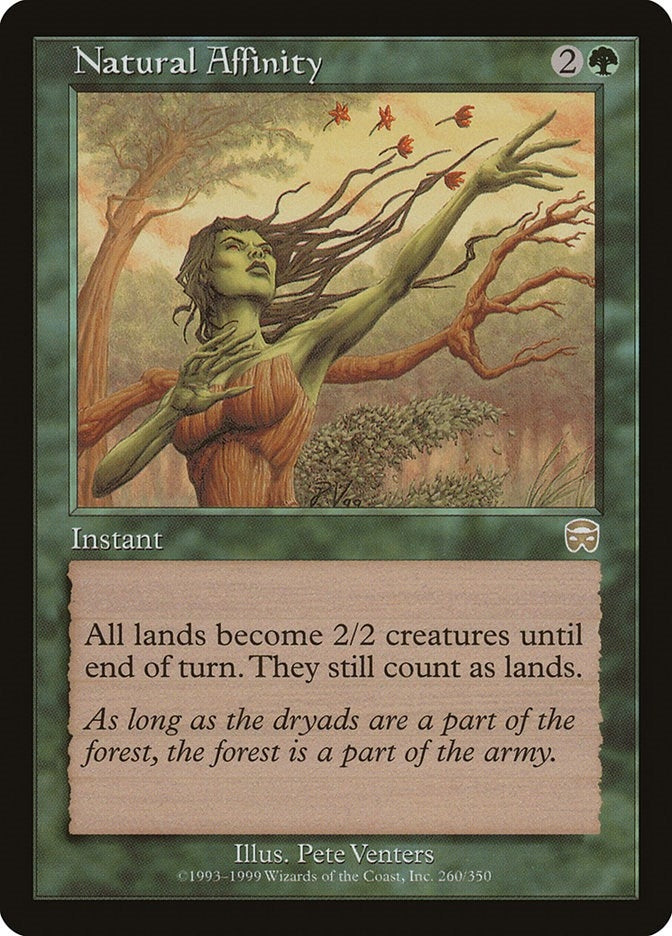 Image for Natural Affinity (260) (MMQ) - Magic: The Gathering
