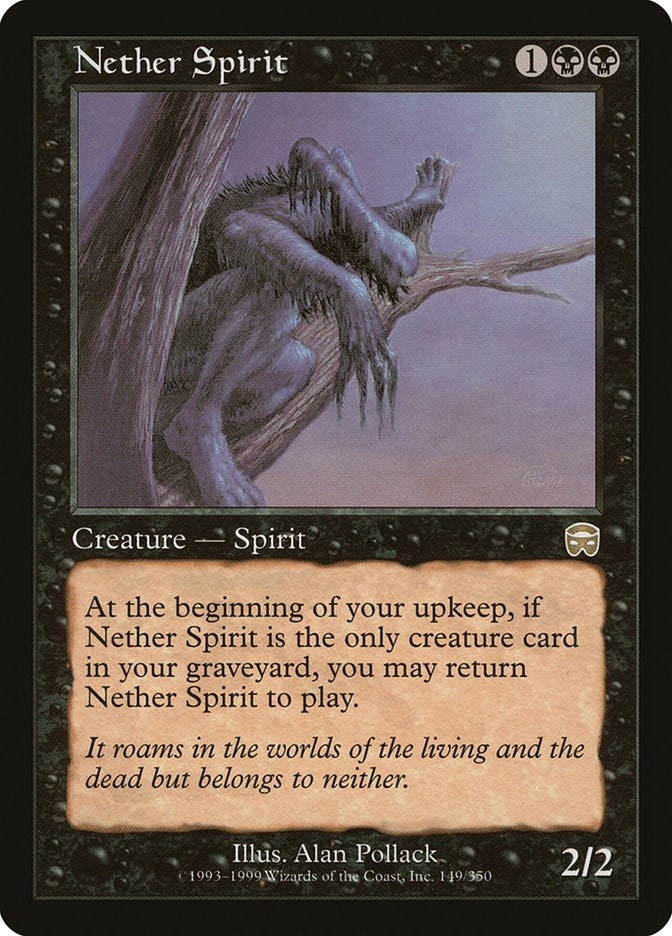 Image for Nether Spirit (149) (MMQ) - Magic: The Gathering