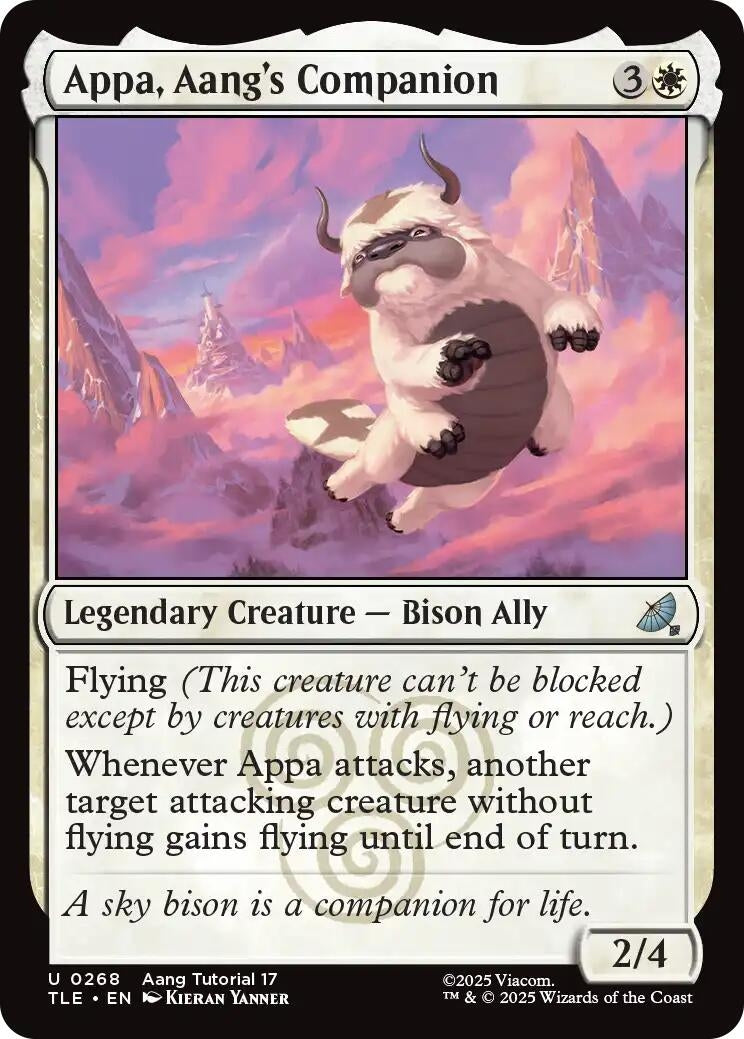 Image for Appa, Aang's Companion (0268) (268) (TLE) - Magic: The Gathering