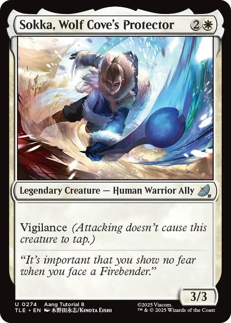 Image for Sokka, Wolf Cove's Protector (0274) (274) (TLE) - Magic: The Gathering