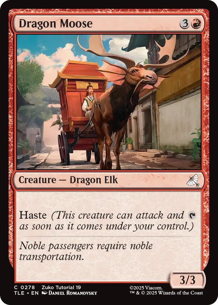 Image for Dragon Moose (0278) (278) (TLE) - Magic: The Gathering