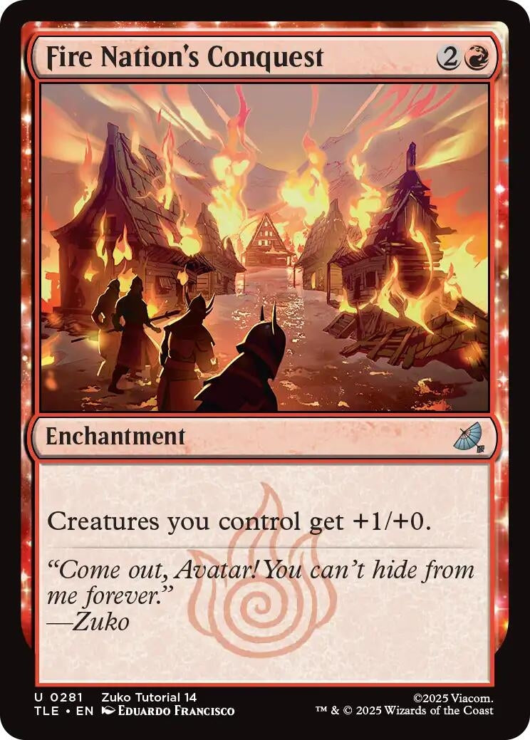 Image for Fire Nation's Conquest (0281) (281) (TLE) - Magic: The Gathering