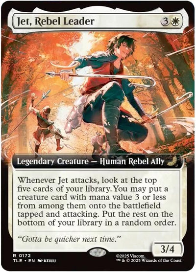 Jet, Rebel Leader (Extended Art) (172) (TLE)