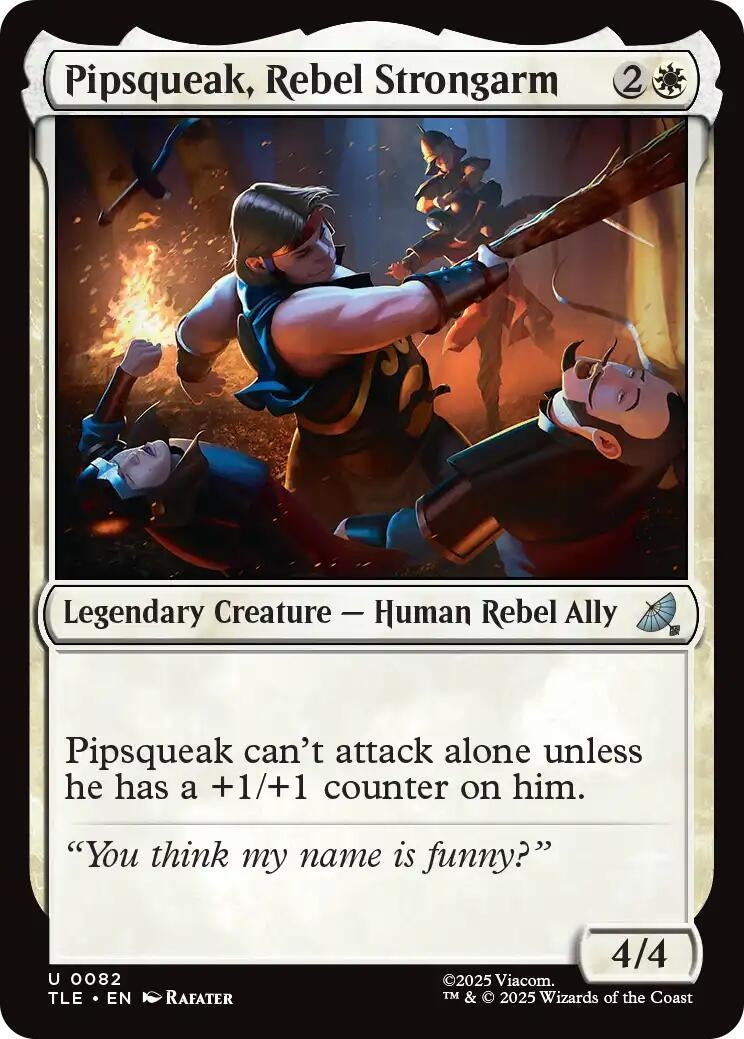 Image for Pipsqueak, Rebel Strongarm (82) (TLE) - Magic: The Gathering