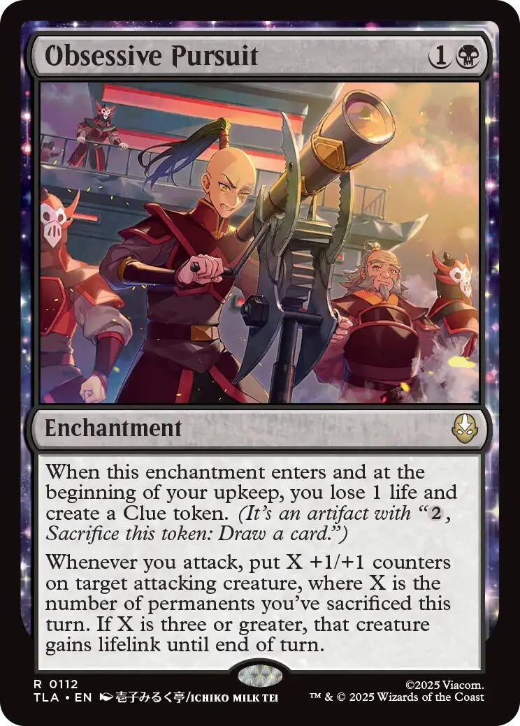 Image for Obsessive Pursuit (112) (TLA) - Magic: The Gathering
