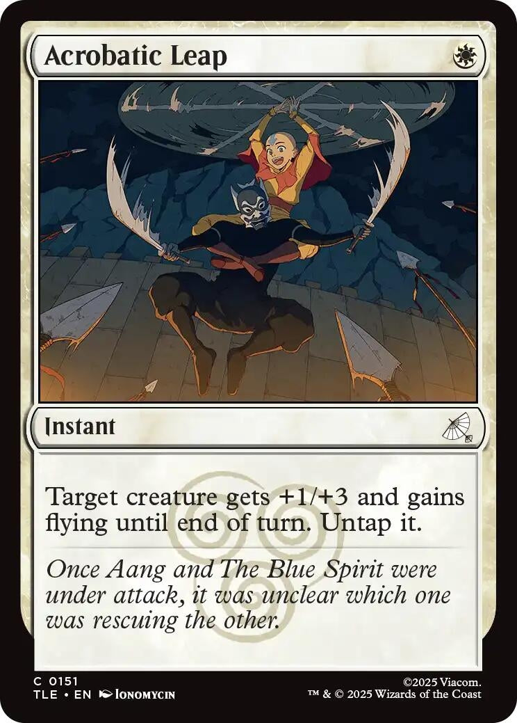 Image for Acrobatic Leap (151) (TLE) - Magic: The Gathering