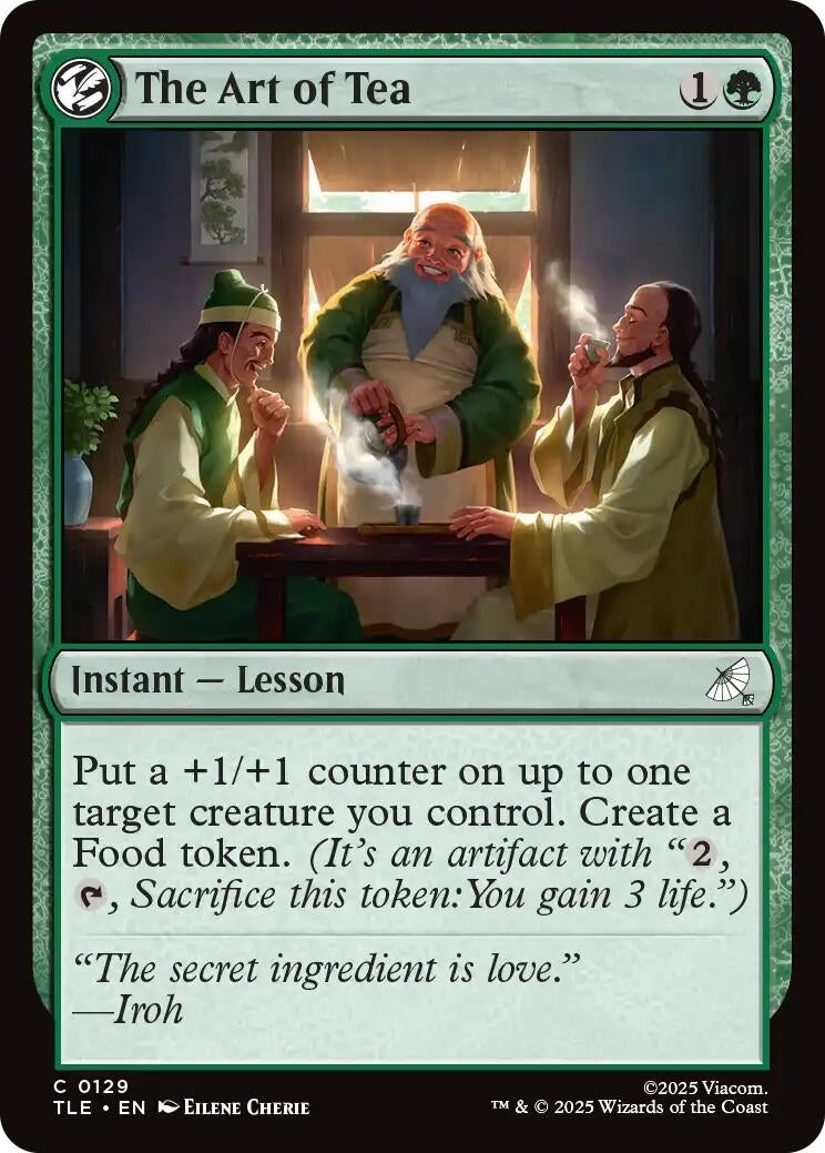 Image for The Art of Tea (129) (TLE) - Magic: The Gathering