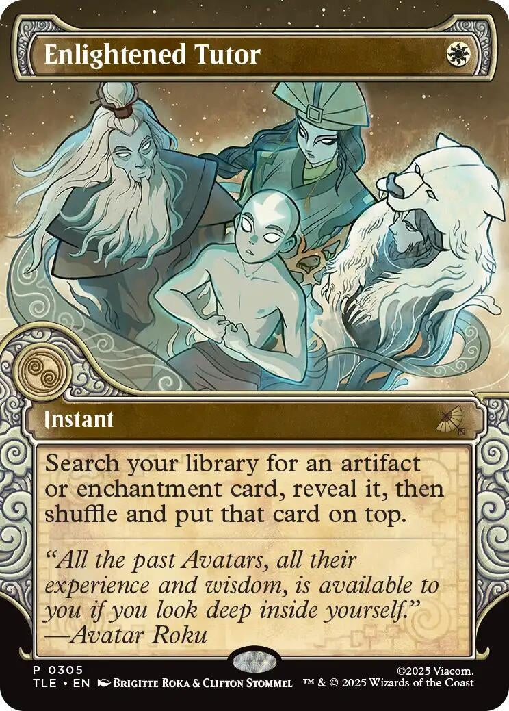Image for Enlightened Tutor (Showcase) (305) (TLE) - Magic: The Gathering
