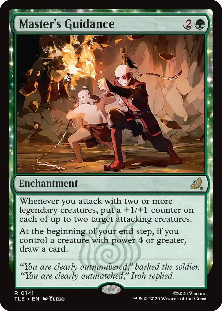 Image for Master's Guidance (141) (TLE) - Magic: The Gathering