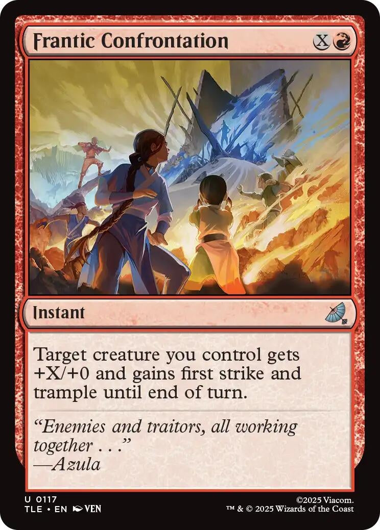 Image for Frantic Confrontation (117) (TLE) - Magic: The Gathering